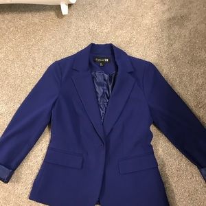 Blue Forever 21 blazer